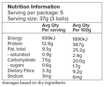 Chocolate + Chia Protein Ball Mix - Fit Mixes