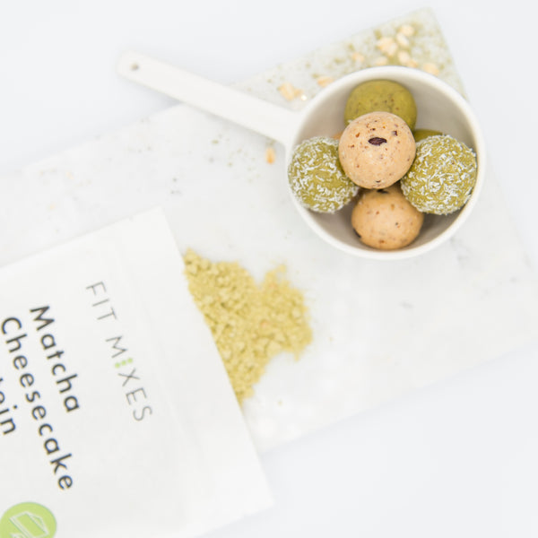 Matcha Cheesecake Protein Ball Mix